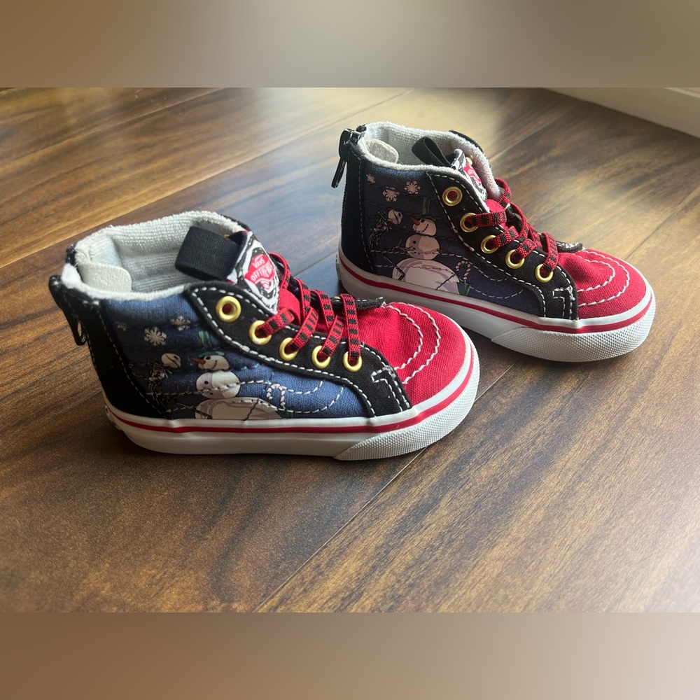 Vans Sk8-Hi Disney Nightmare Before Christmas Toddler Shoes Size 5 - Picture 4 of 7